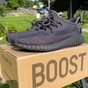 New Adidas Yeezy 350 V2 Black NR
